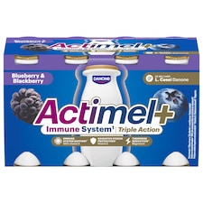 ACTIMEL Triple Action Blueberry - Blackberry 8x100g
