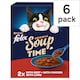 image 1 of FELIX Soup Farm Selection Chicken; Beef and Lamb Wet Cat Food 6x48g