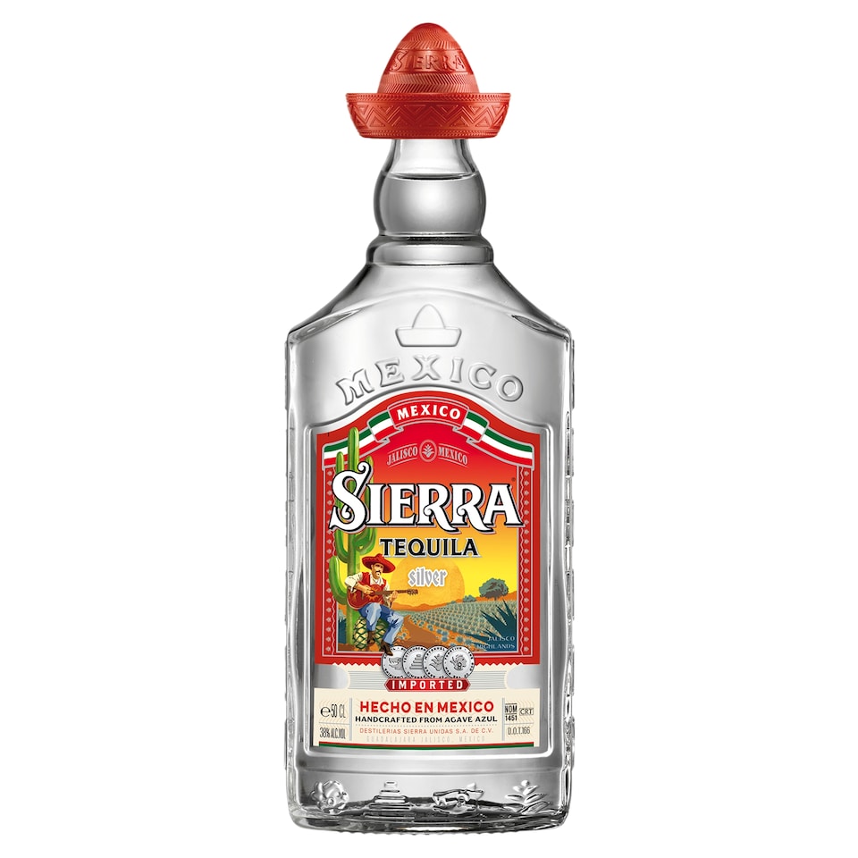 Sierra Tequila Blanco 50cl