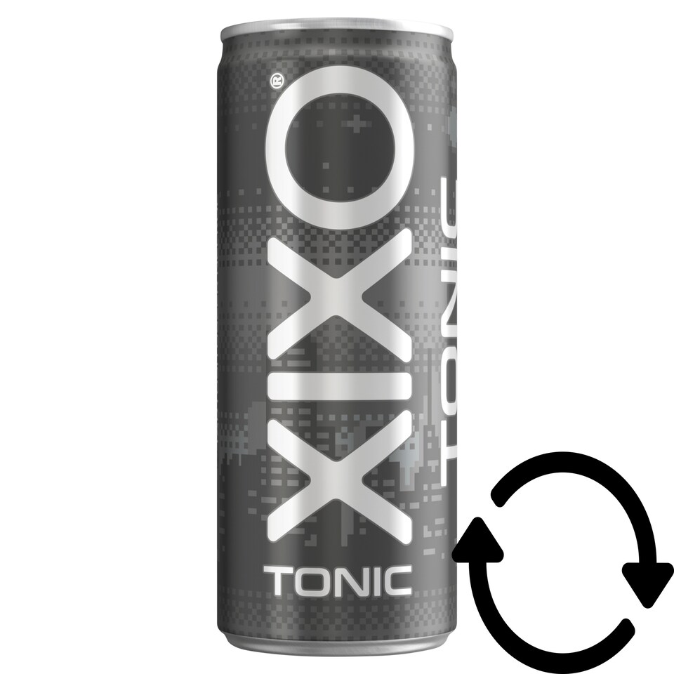 XIXO tonic- és citromízű, szénsavas üdítőital cukorral és édesítőszerrel 250 ml
