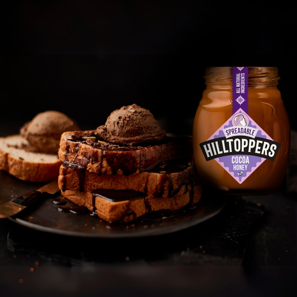 image 1 of Hilltoppers Cocoa Honey Spread 225g