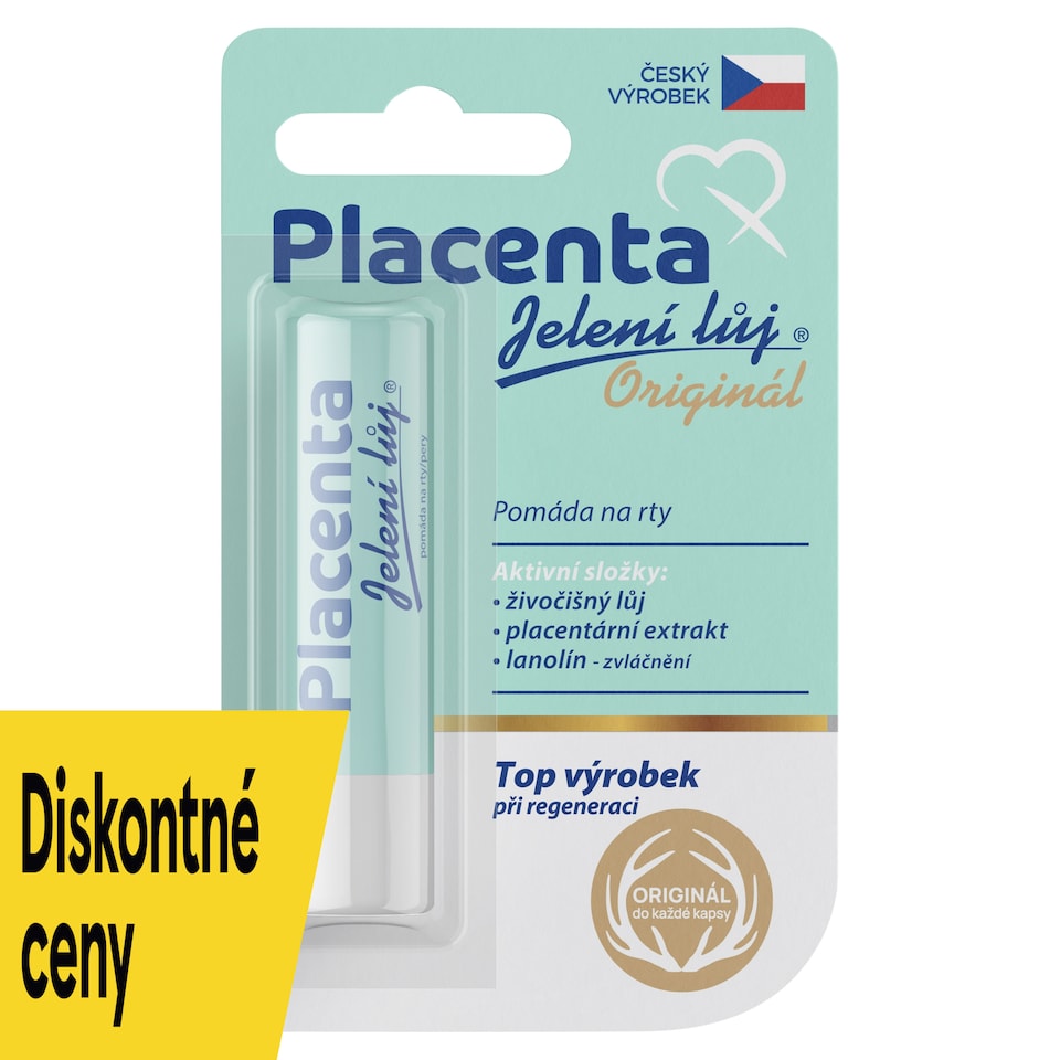 Jelení Lůj Placenta pomáda na pery