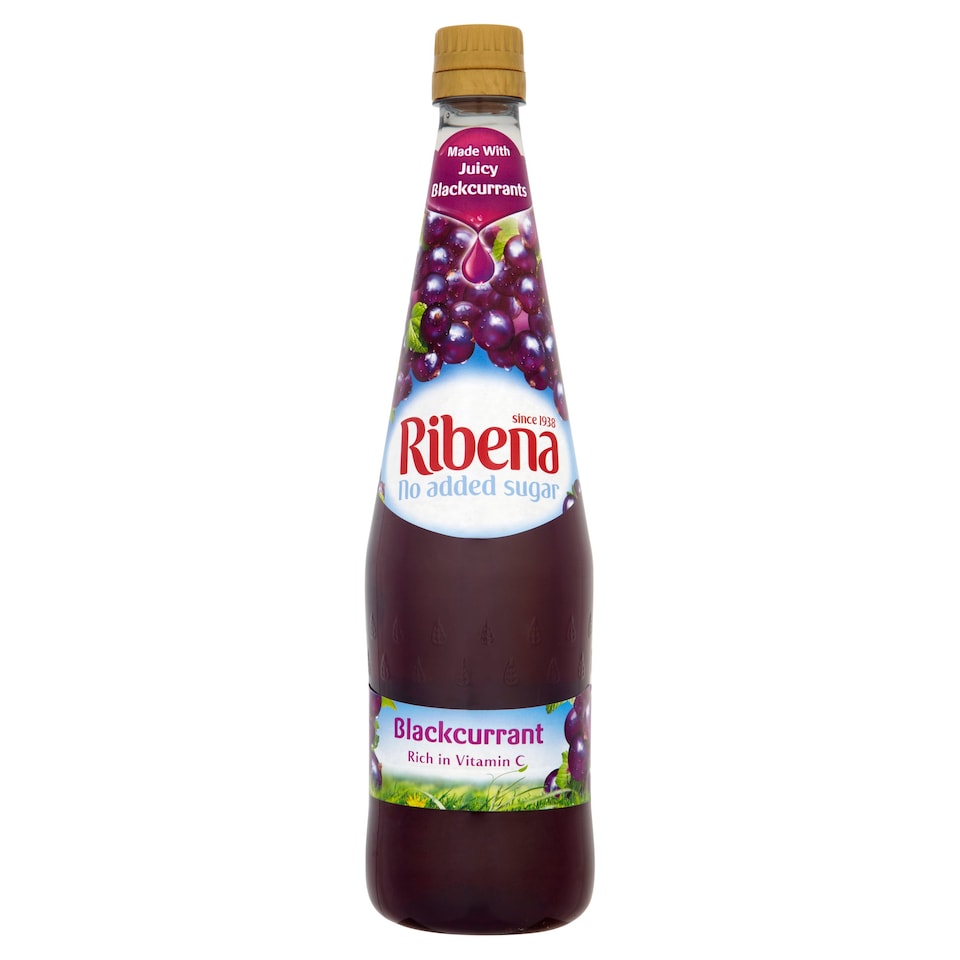 Ribena Blackcurrant No Added Sugar 1 Litre