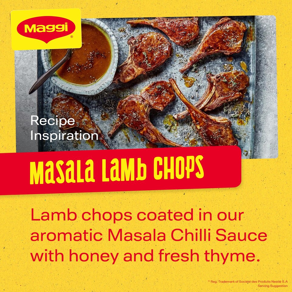 image 1 of Maggi Authentic Indian Masala Chilli Sauce 400g