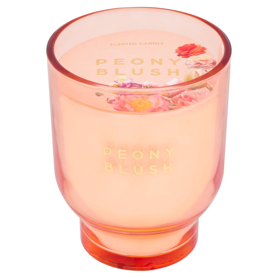 F&F Home Mother's Day Peony Blush Floral Bouquet Large Candle 440G