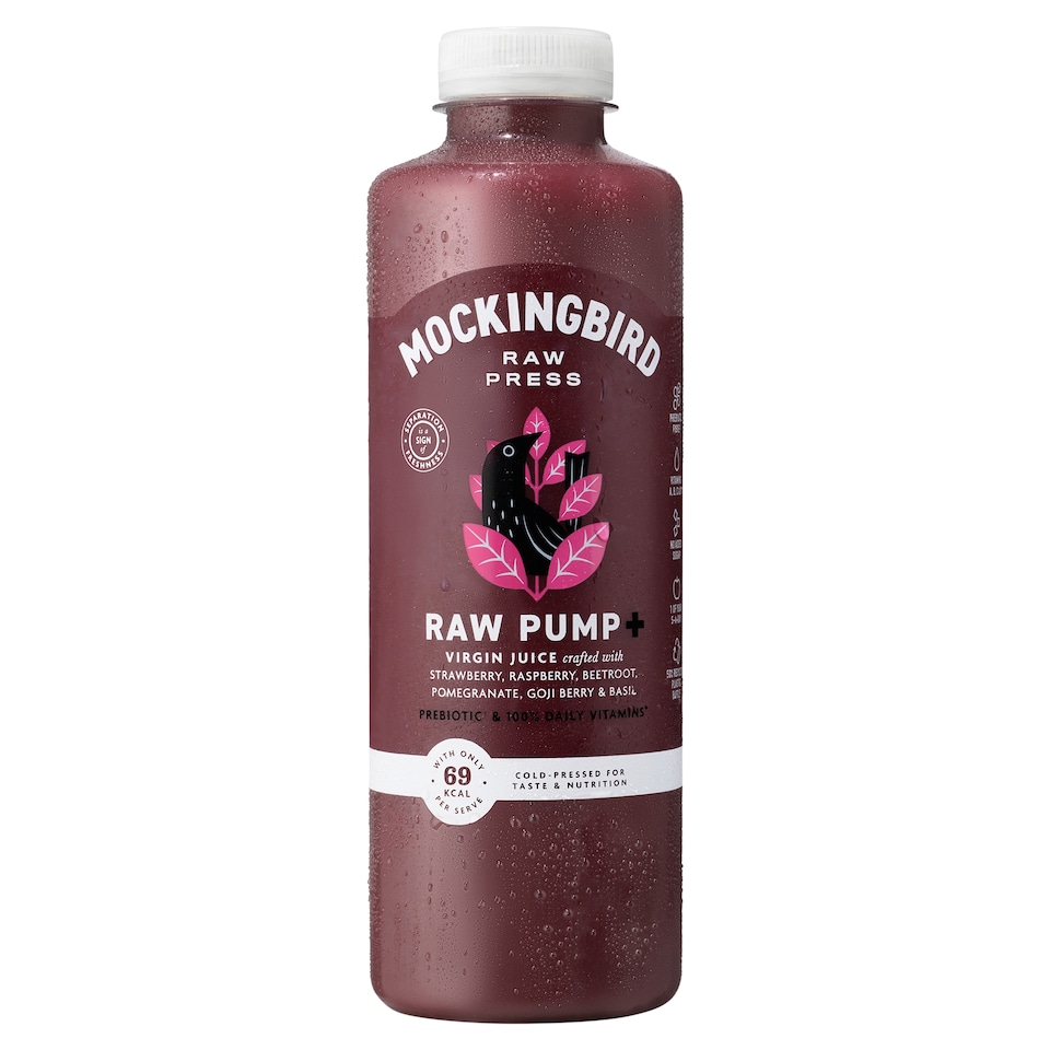 image 1 of Mockingbird Raw Pump Virgin Juice 750ml