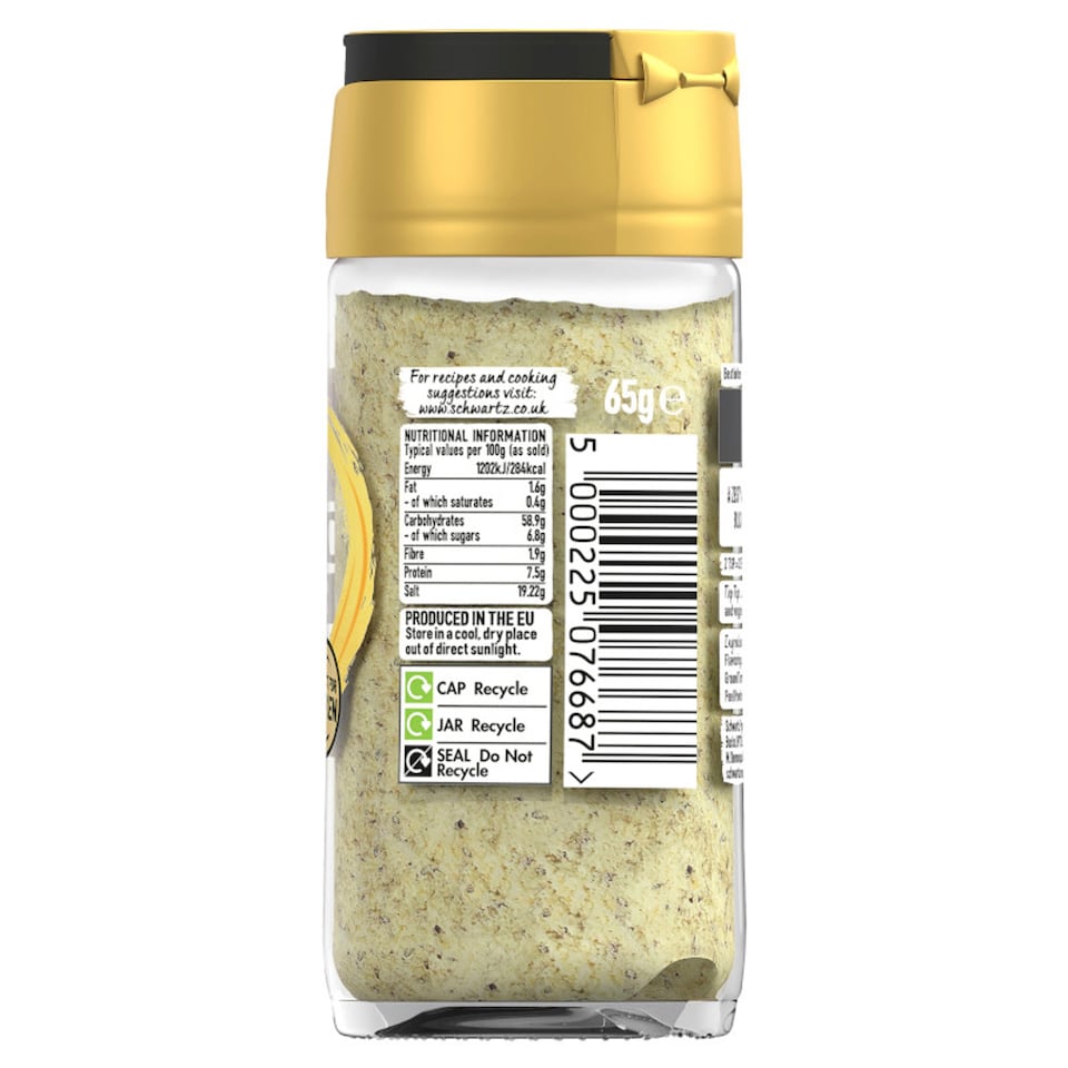 image 1 of Schwartz Lemon Pepper Seasoning 65g