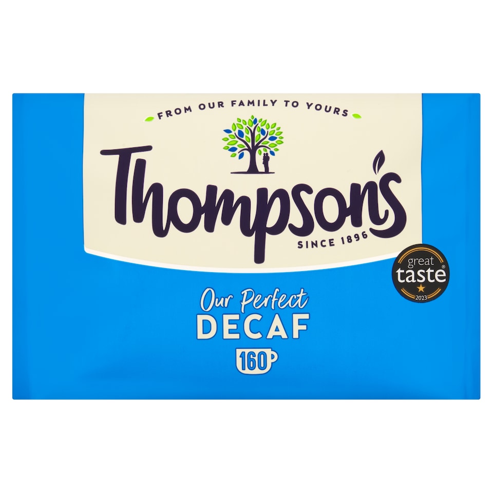 Thompson's Decaf Tea Bags 160 Pack