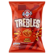 Seabrook Trebles Spicy Paprika Flavour 120g