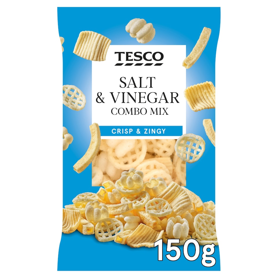 Tesco Salt & Vinegar Combo Mix 150g