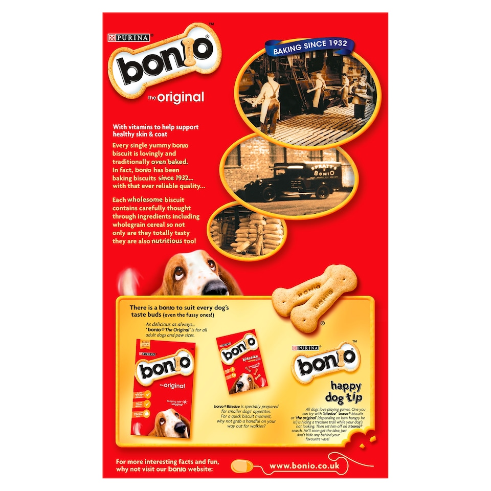 image 1 of Bonio The Original Biscuit Dog Food 650G