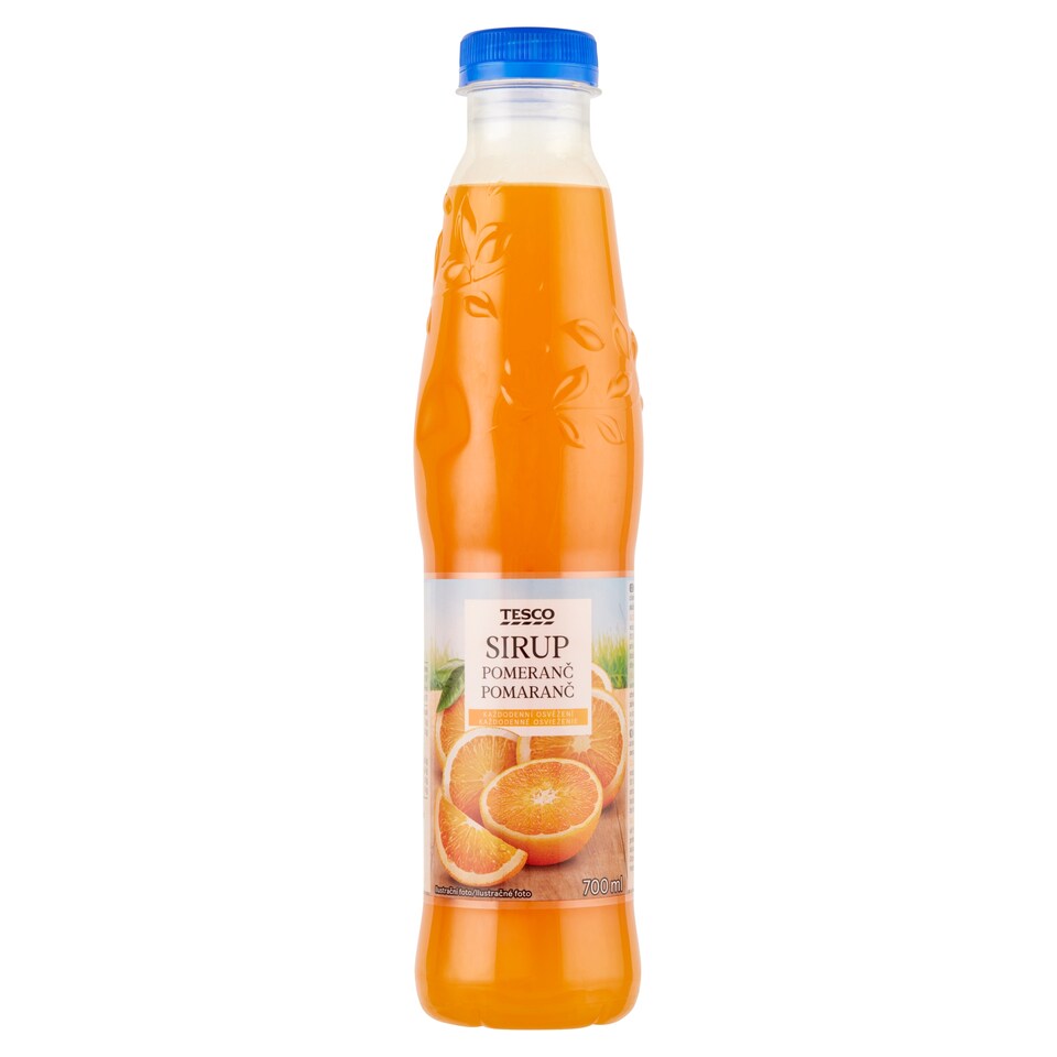 Tesco Syrup Orange 700ml