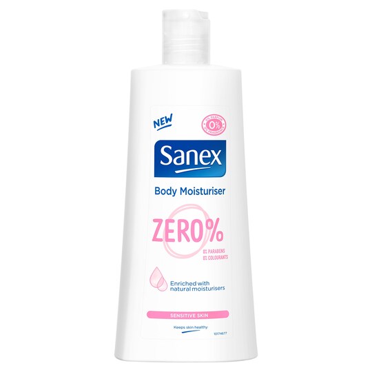 Sanex Zero Body Lotion Sensitive Skin 400Ml Tesco Groceries
