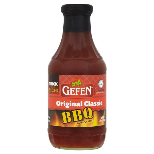 Gefen Original Classic Bbq Sauce 595G Tesco Groceries
