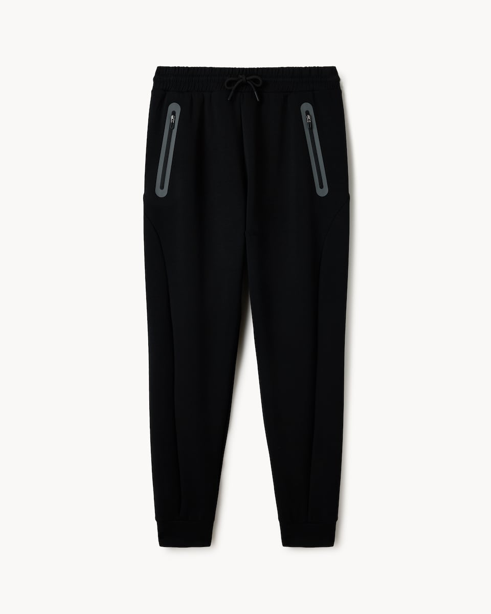 image 1 of F&F Active TECH SPORT Joggers in Black