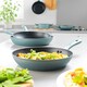 image 4 of Salter Megastone Thermo Collar Fry Pan 28Cm