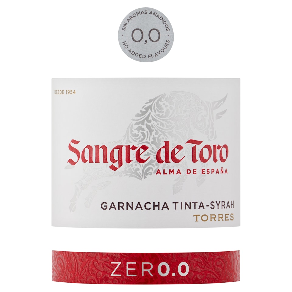 image 1 of Torres Sangre De Toro 0% Red 750Ml