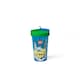 image 3 of LEGO Iconic Boy Blue Transparent Tumbler with Straw 500 ml