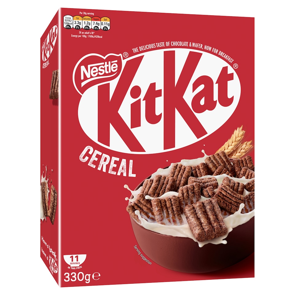 image 1 of Nestle Kit Kat Cereal 330G