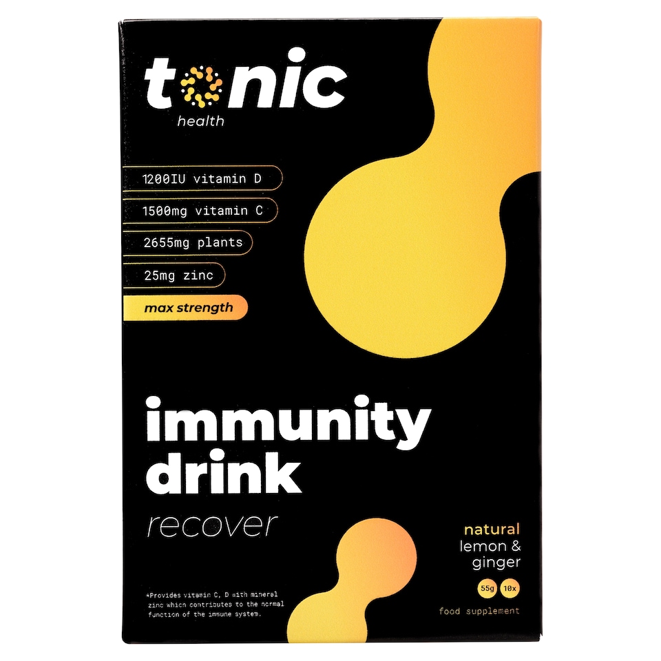 Tonic Health Lemon & Honey Immunity Drink with Vitamin C Sachets 10s