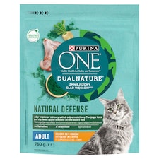 Purina One DualNature Adult Complete Pet Food for Cats with Chicken 750 g