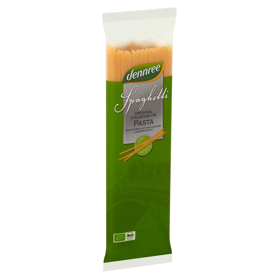 Dennree bio spagetti tészta durumbúzából 500 g