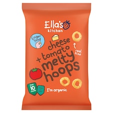 Ella's Kitchen Cheese & Tomato Melty Hoops 20G