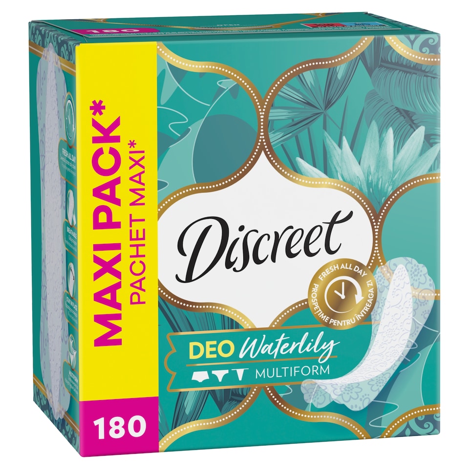 image 1 of Discreet Breathable Multiform Waterlilly Pantyliners