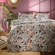 image 1 of Cosmo Living Leaf Print Duvet Set King