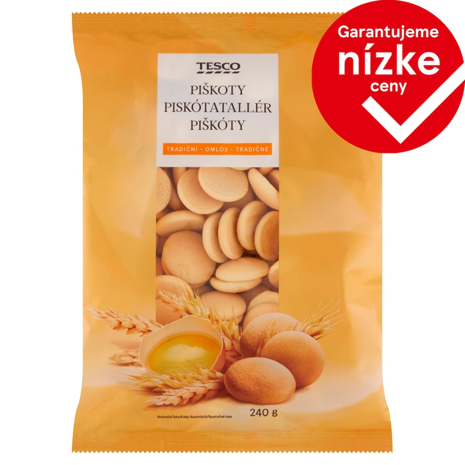 Tesco Piškóty 240 g