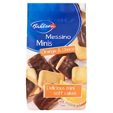 BAHLSEN MESSINO MINI CHOC ORNG JAFFA CAKE 100G