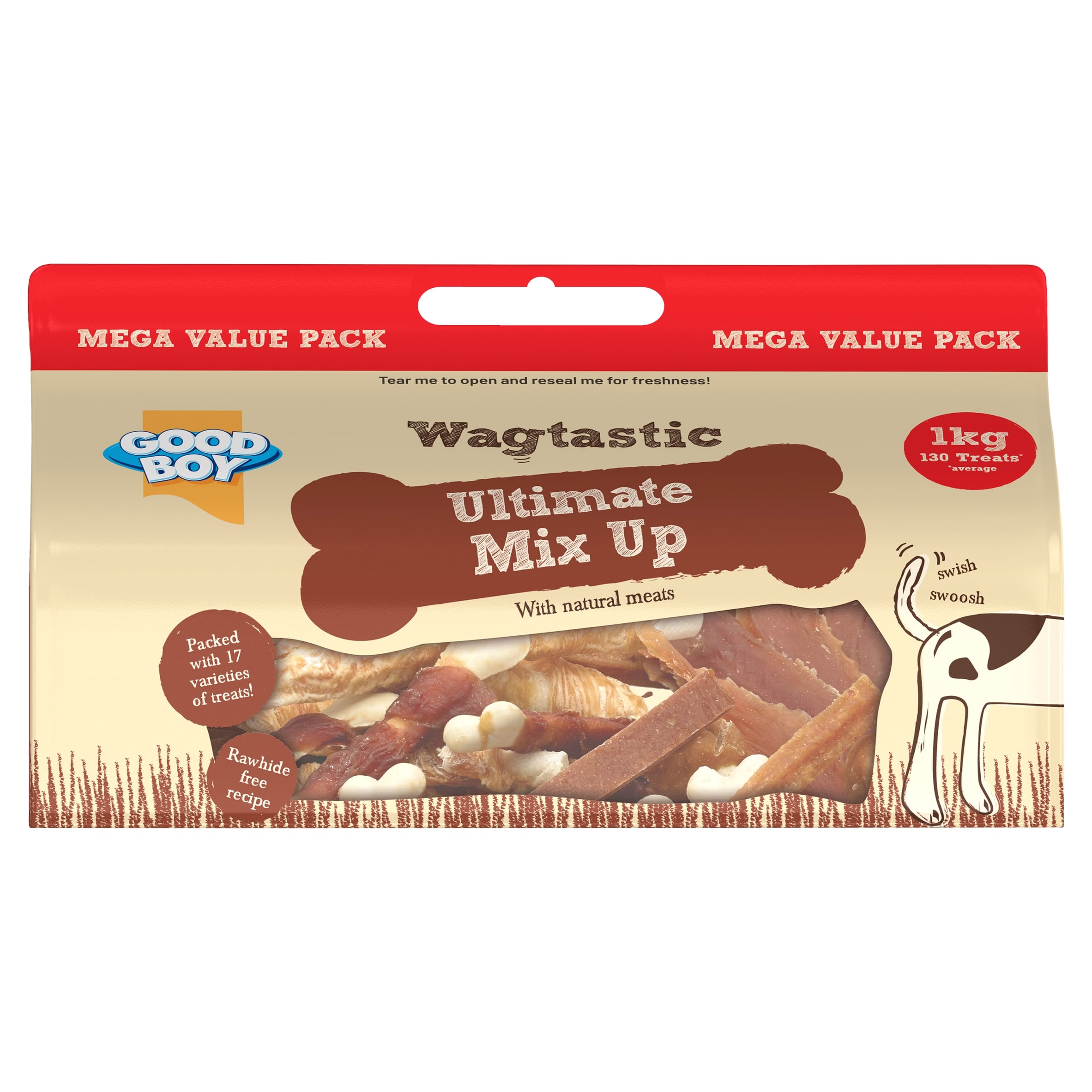 Good Boy Wagtastic Ultimate Mix Up Dog Treats 1kg