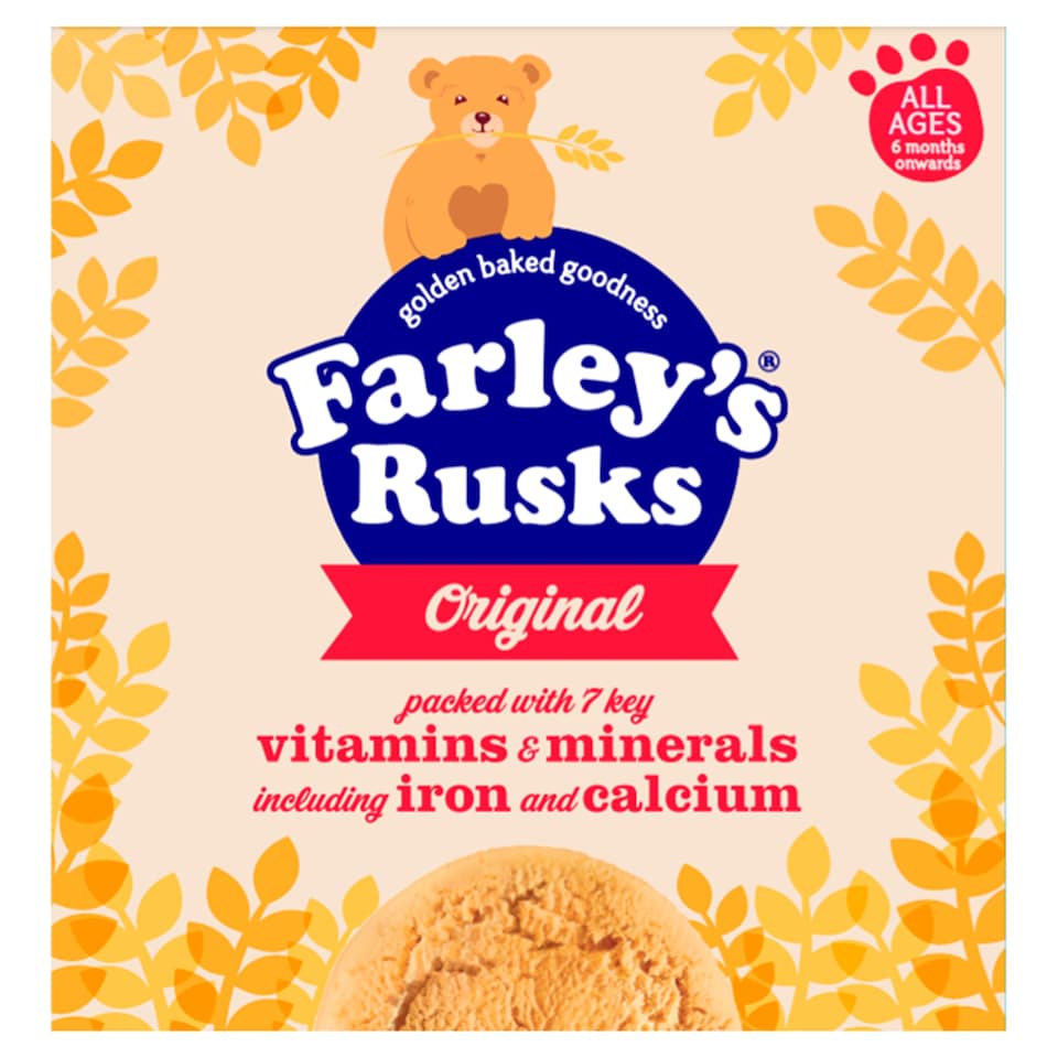 image 1 of Farley's Rusks Original Baby Food 300g