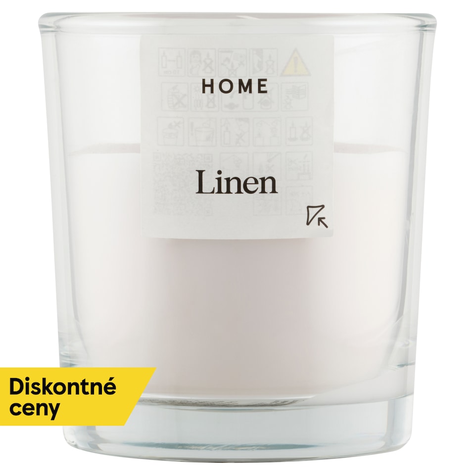Tesco Home Linen Scented Candle 95 g