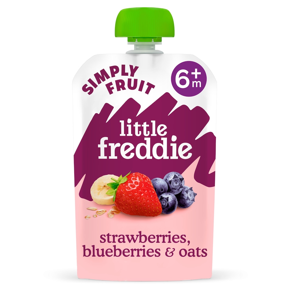 Little Freddie Organic Berries & Oats 6M+ 100G