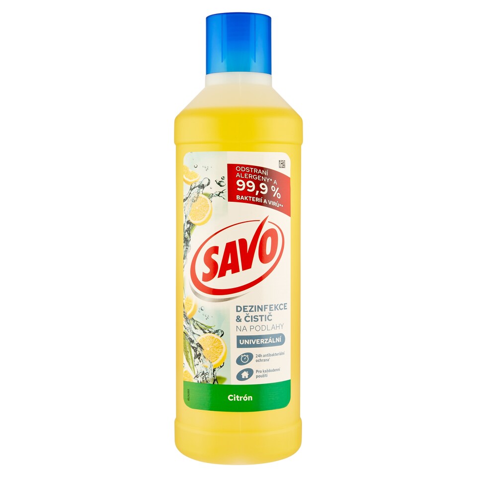 image 1 of Savo Disinfection & Floor Cleaner Universal Lemon 1000 ml