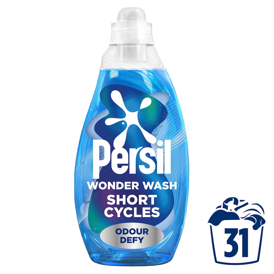 image 1 of Persil Wonder Wash Odour Defy Laundry Detergent 31 Washes 837ml