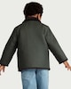image 3 of F&F Boys Pure Cotton Collared Jacket in Green