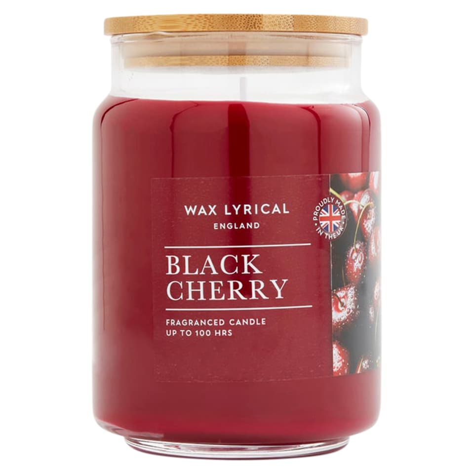 Wax Lyrical BLACK CHERRY Candle 475g