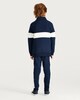 image 4 of F&F Boys 2-Piece Cotton Rich Colour Block Sweatshirt and Joggers Set in Navy
