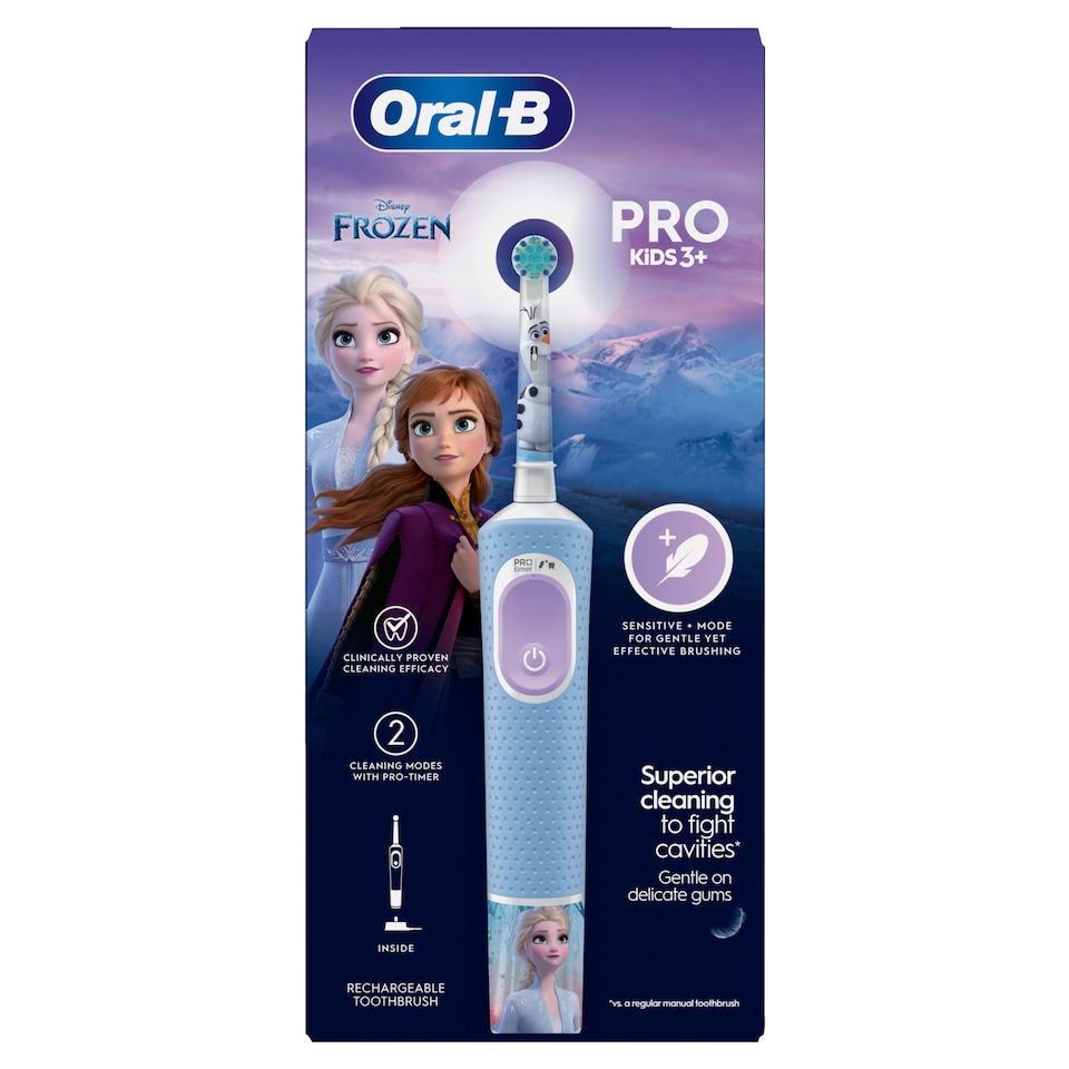 Oral-B Pro Kids Jégvarázs Elektromos Fogkefe Braun Tervezéssel  1. kép