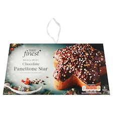 Tesco Finest Chocolate Star Panettone 750g