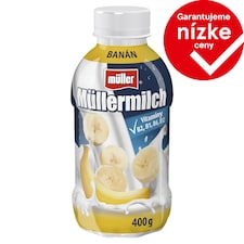 Müller Müllermilch Mliečny nápoj s banánovou príchuťou 400 g