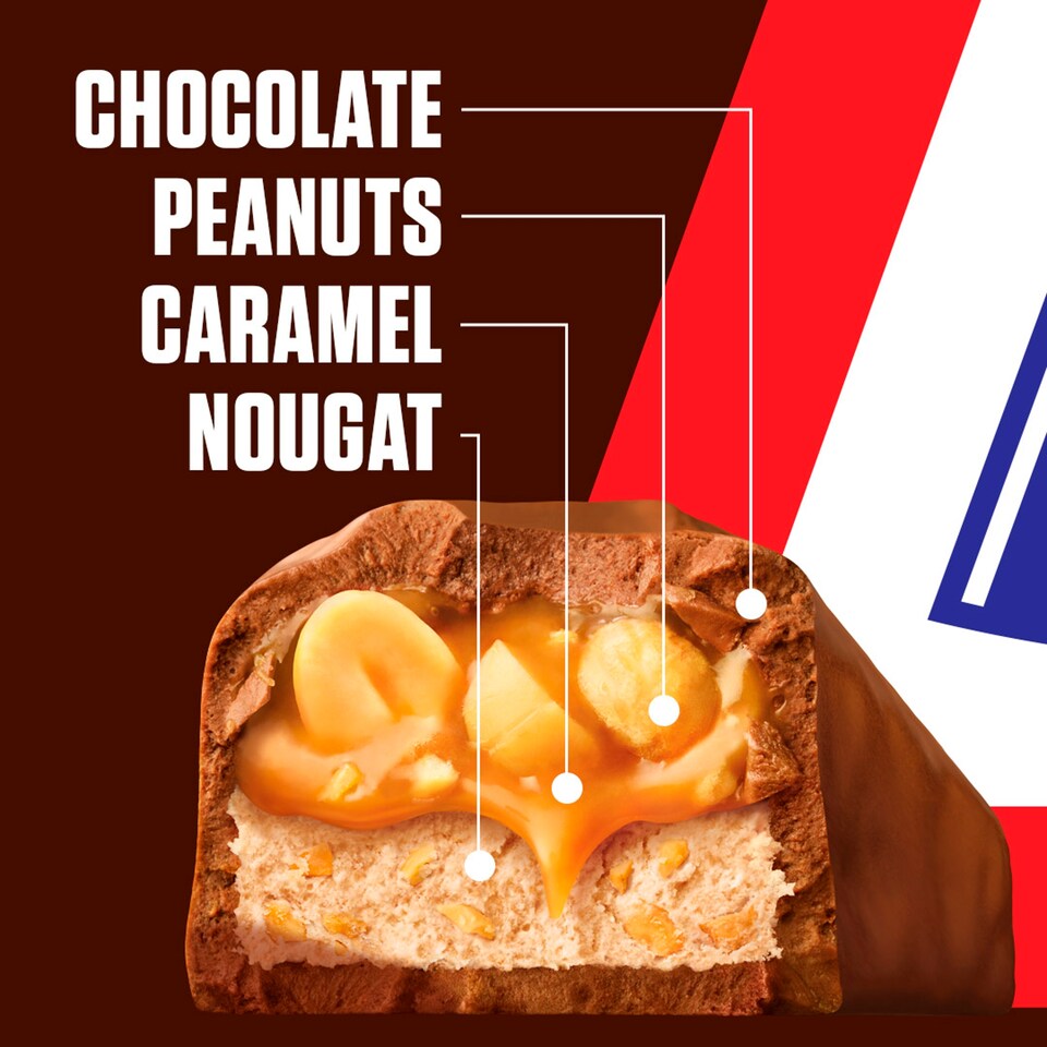 image 1 of Snickers Milk Chocolate Snacksize Bars Multipack 8 x 35.5g