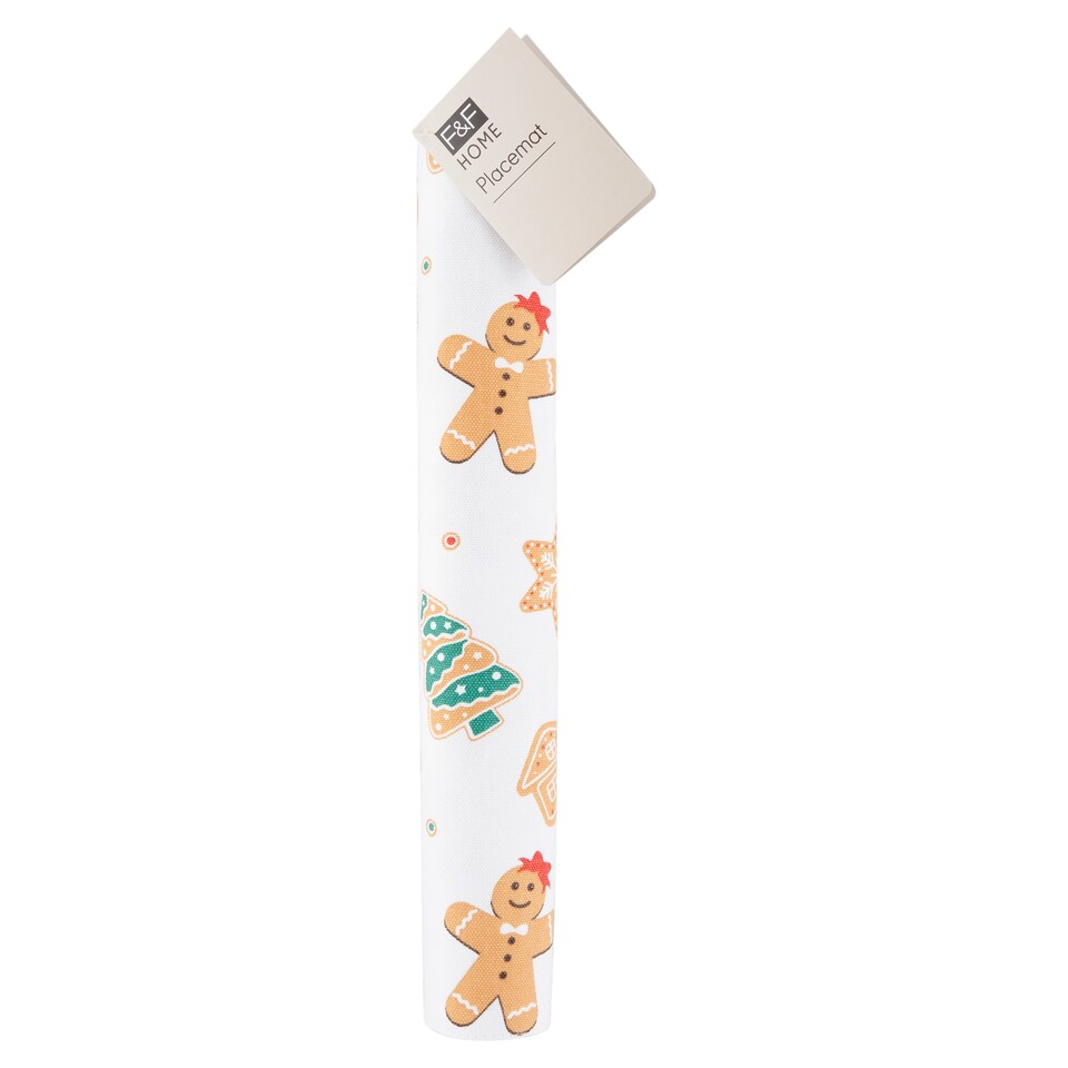 F&F Home Gingerbread Placemat 33 x 45 cm