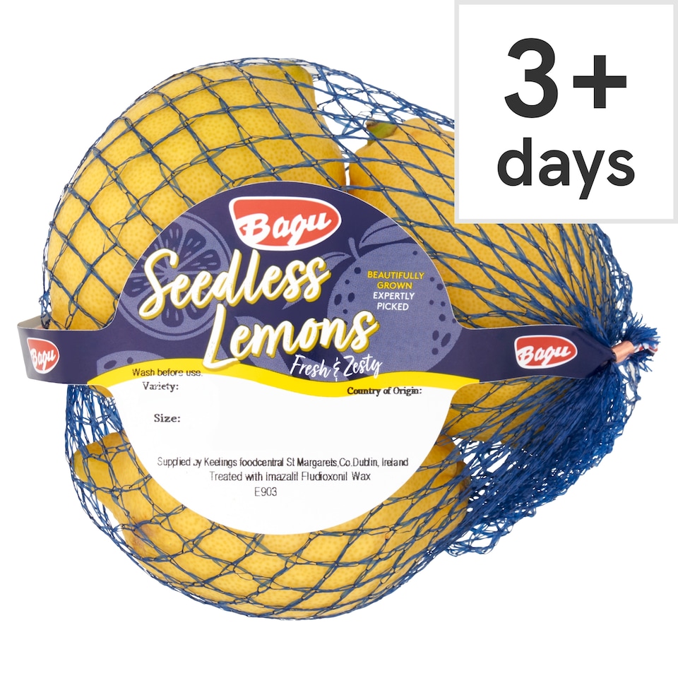 Bagu Seedless Lemons 3 Pack