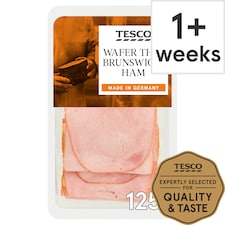 Tesco Wafer Thin Brunswick Ham 125G