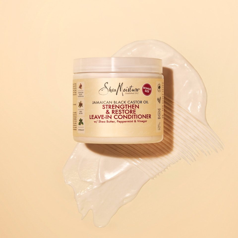 image 1 of Shea Moisture Jamaican Black Castor Oil Leave In Conditioner 431Ml