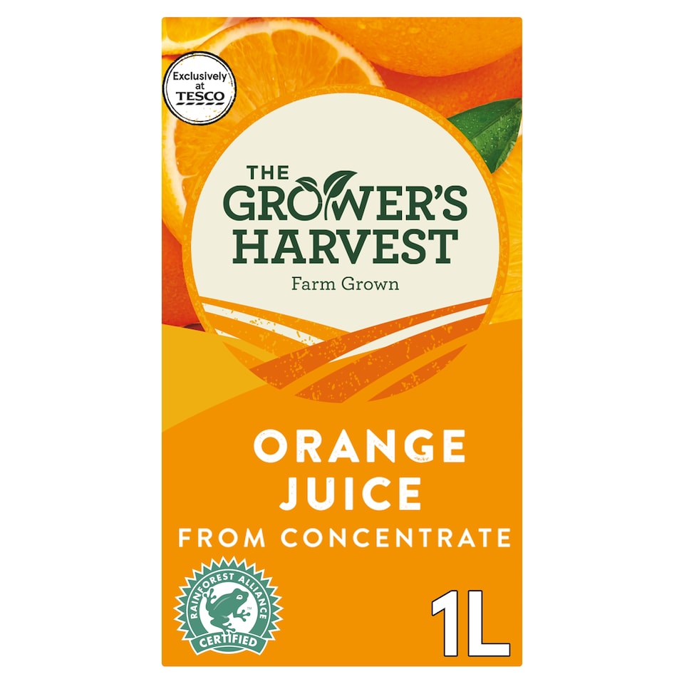 Grower's Harvest Orange Juice Smooth 1 Litre