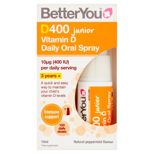 Better You Dlux Junior Vitamin D Oral Spray 15Ml
